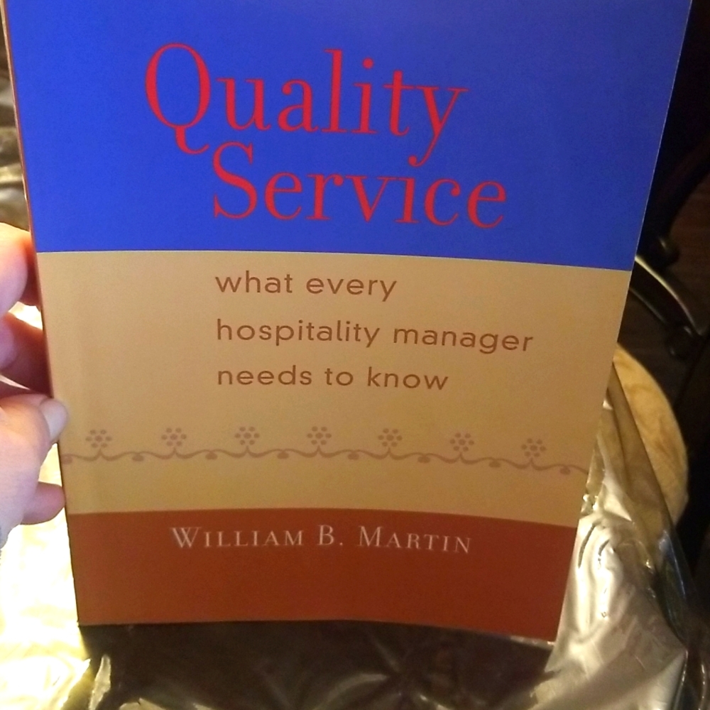 Quality Service book.